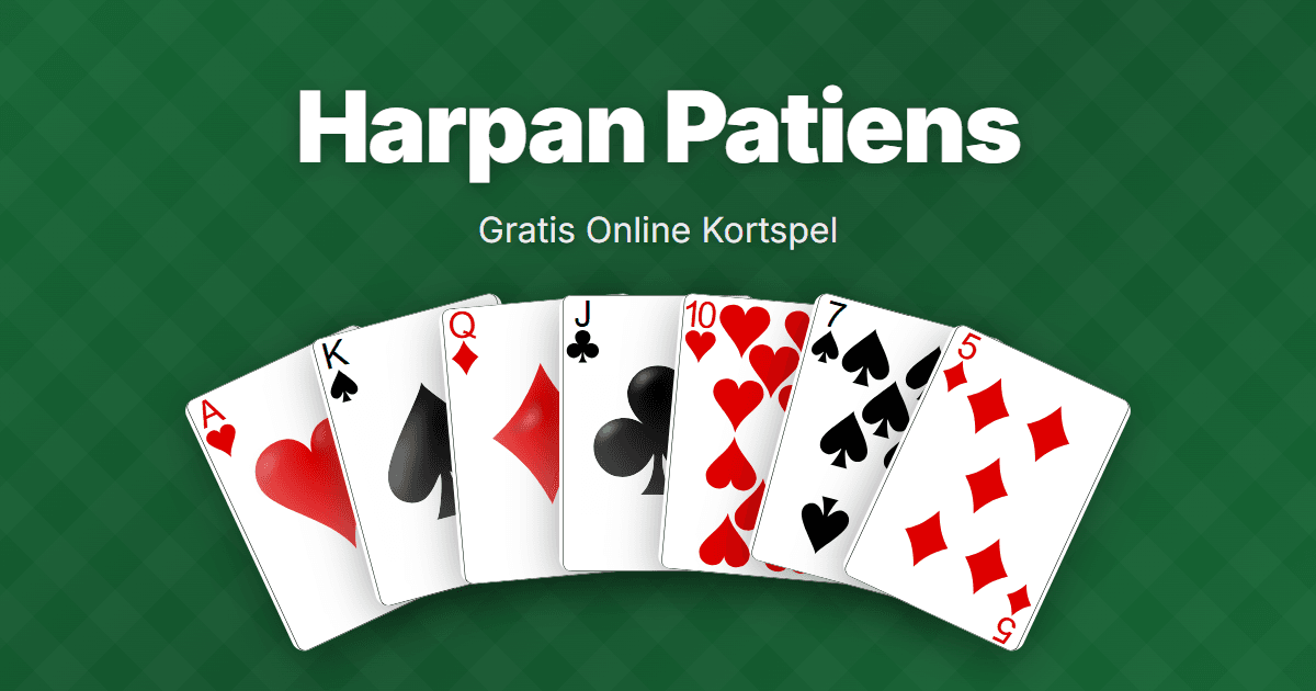 Strategitips för Harpan Patiens - vinn fler spel